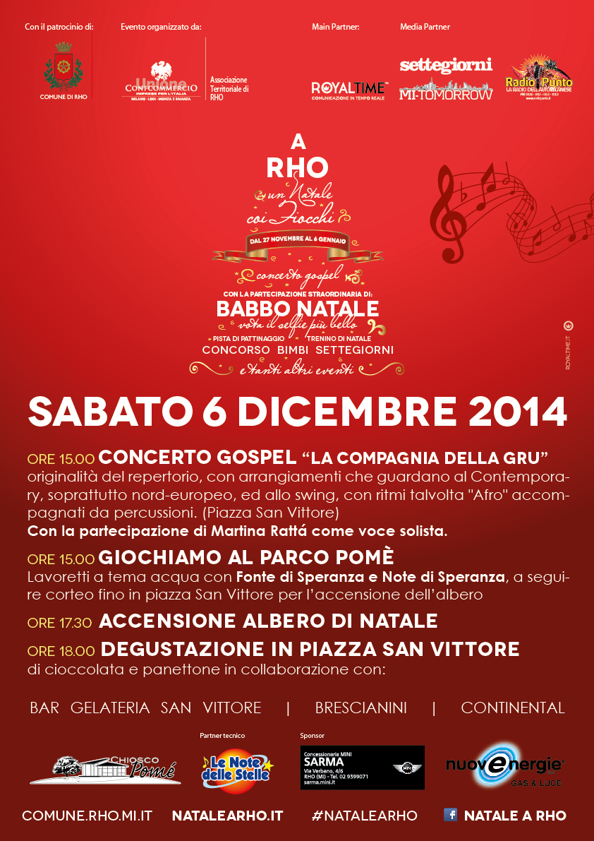 Locandina Natale a Rho